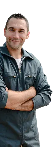 Image représentant un agriculteur les bras croisés