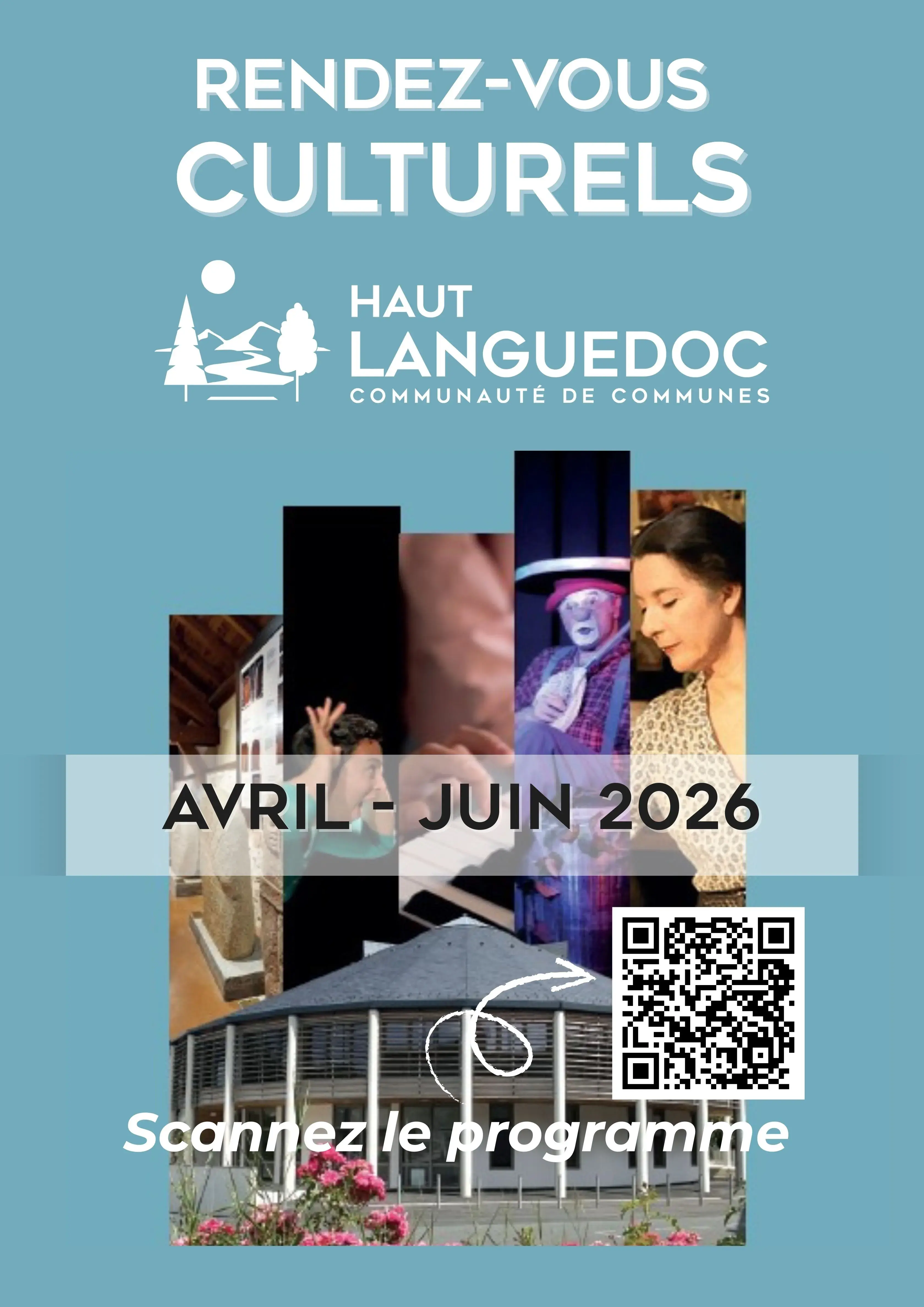 Programmation culturelle avril juin 2026
