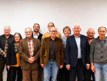 Le Président et les 11 vice-présidents intercommunaux