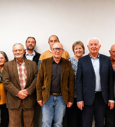 Le Président et les 11 vice-présidents intercommunaux