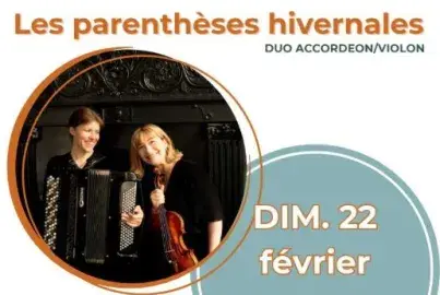 Les Parenthèses Hivernales : Duo accordéon/violon_Viane